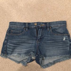 Blank denim short